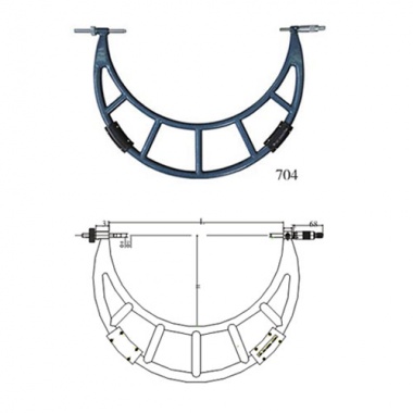 外径千分尺 704